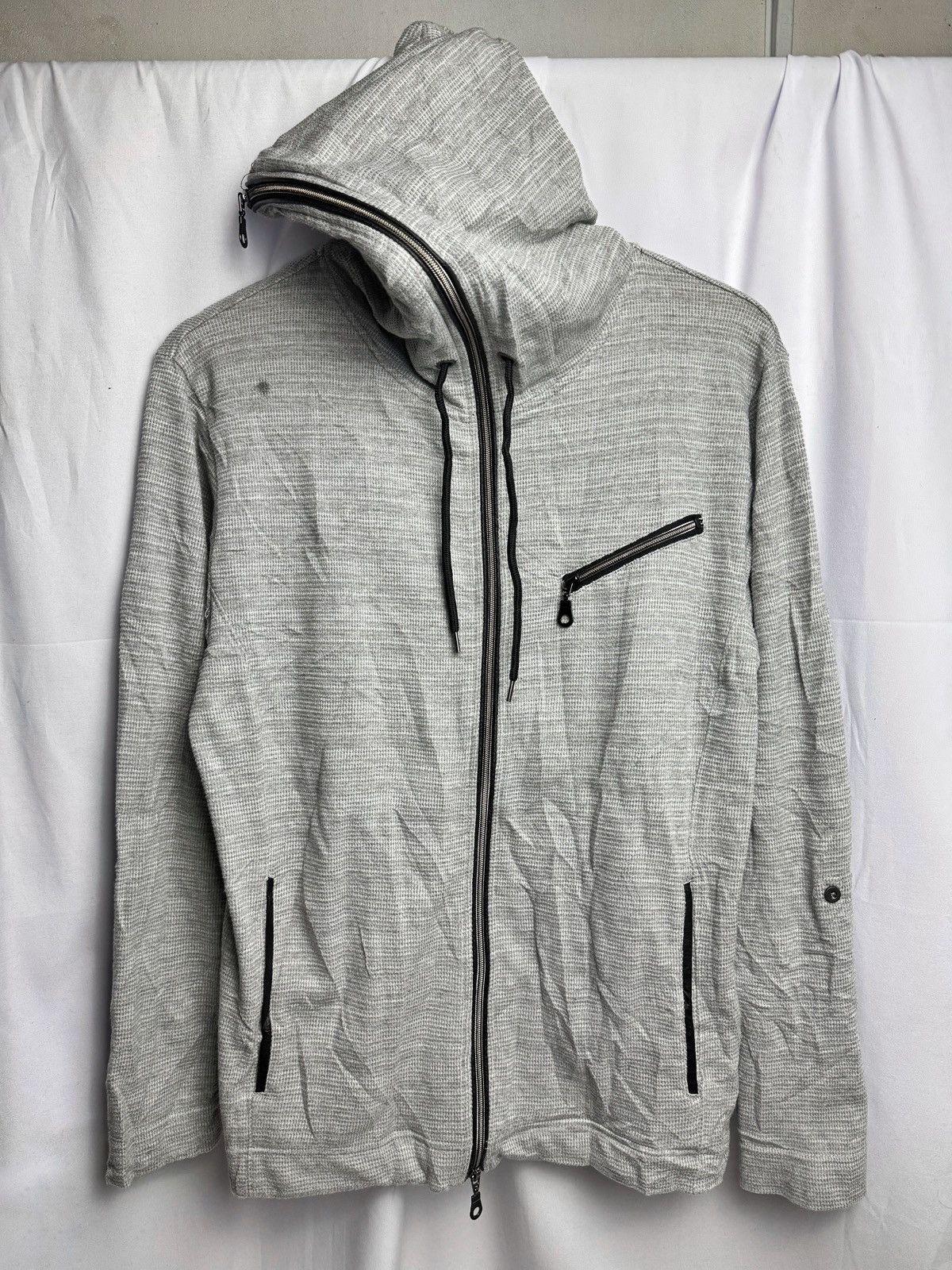 If Six Was Nine × Japanese Brand × Le Grande Bleu (L.G.B.) Japanese Full Zipper Hoodie Nota Bene Ifsix Lgb Style Size US M / EU 48-50 / 2 - 3 Thumbnail