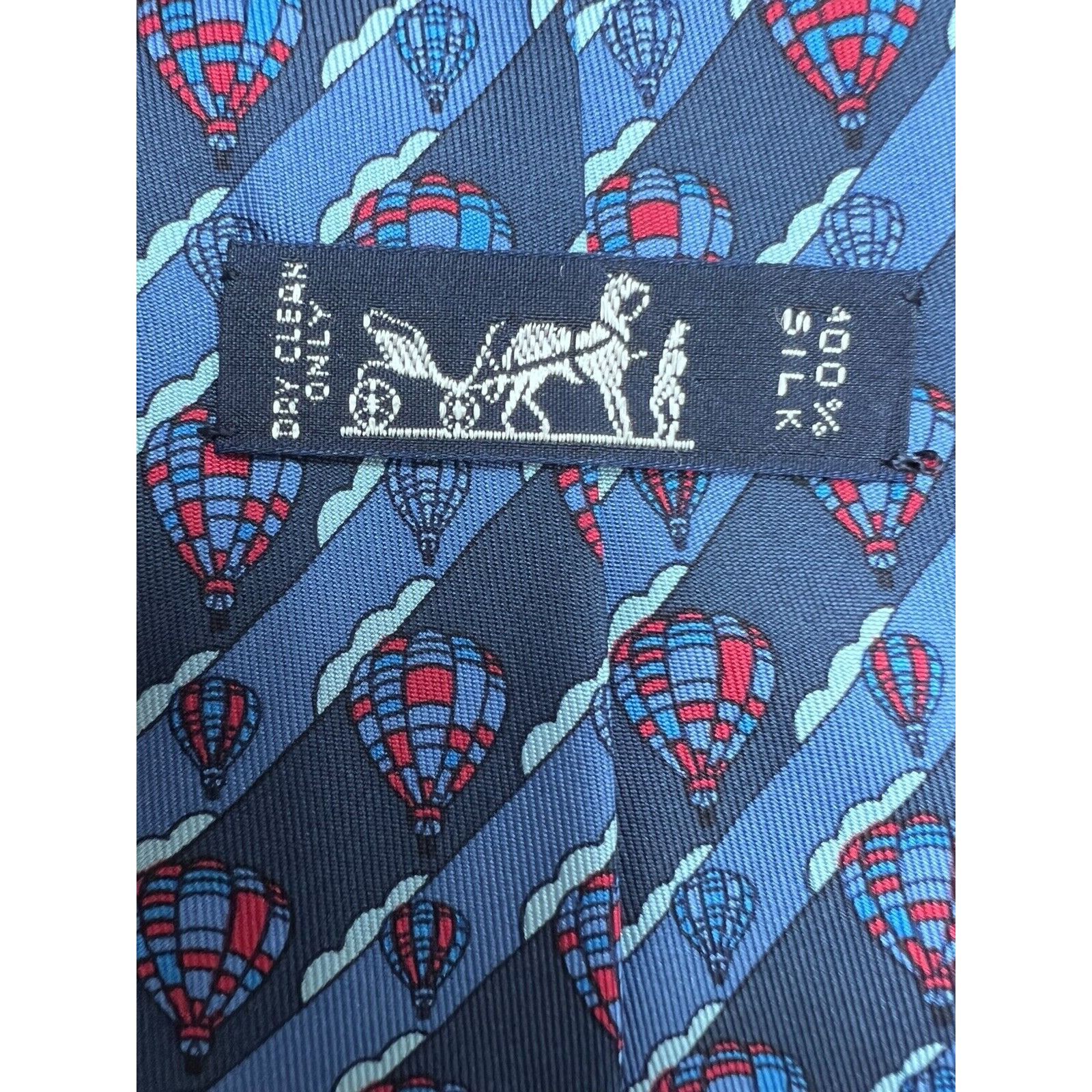 Donald Trump HERMES PARIS (7233 UA) MEN'S TIE 100% SILK MADE IN FRANC Size ONE SIZE - 3 Thumbnail