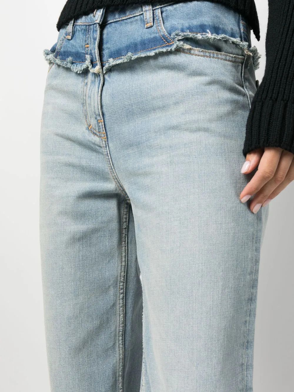 Givenchy o1y0925 Denim Pant in Blue Size 26" / US 2 / IT 38 - 4 Thumbnail