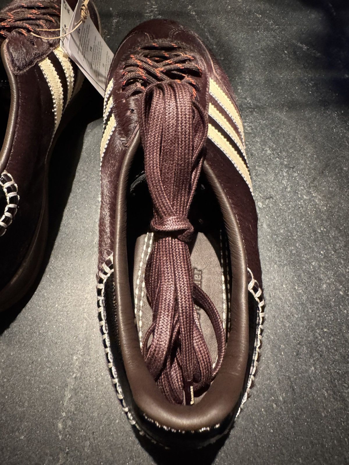 Adidas × Wales Bonner Adidas Gazelle Wales Bonnor Pony Brown Size 10.5 Size US 10.5 / EU 43-44 - 7 Thumbnail