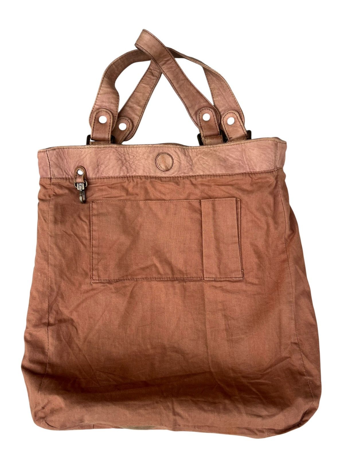 Leather Vintage Gerard Darel Distressed Patina Leather Tote Bag Size ONE SIZE - 23 Thumbnail