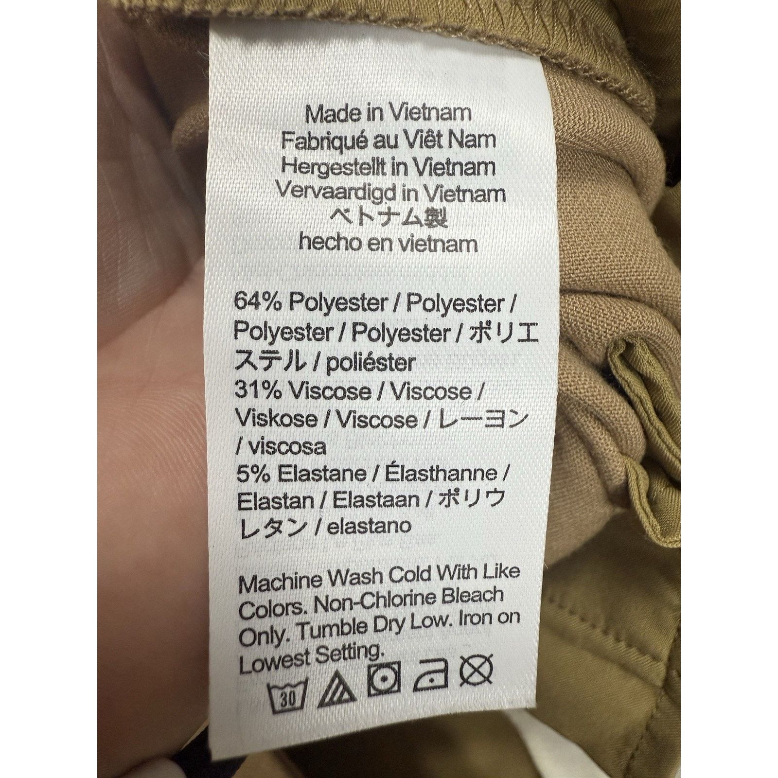 J.Crew NWT J.Crew Kate Straight Leg Pant in 4-Season Stretch Tan 18 Size 40" / US 18 - 7 Thumbnail