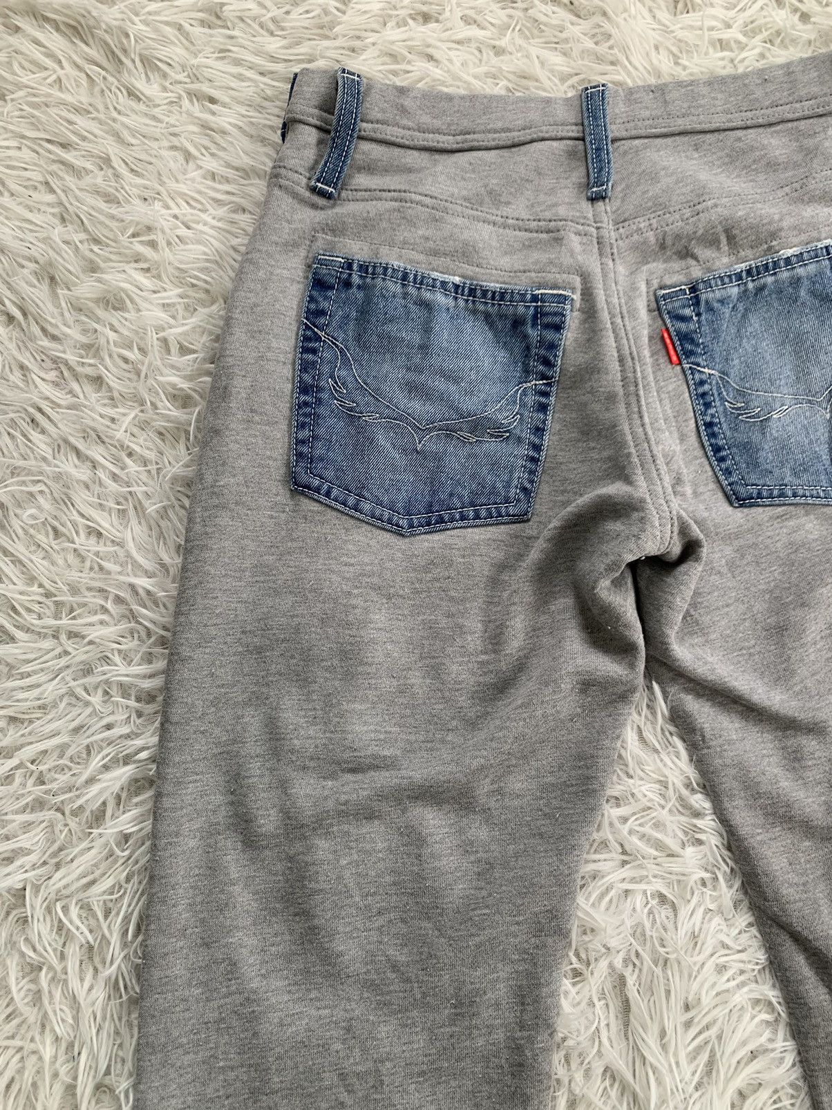 Japanese Brand Rodeo Crowns Denim & Sweat Constructed Pant Size US 30 / EU 46 - 8 Thumbnail
