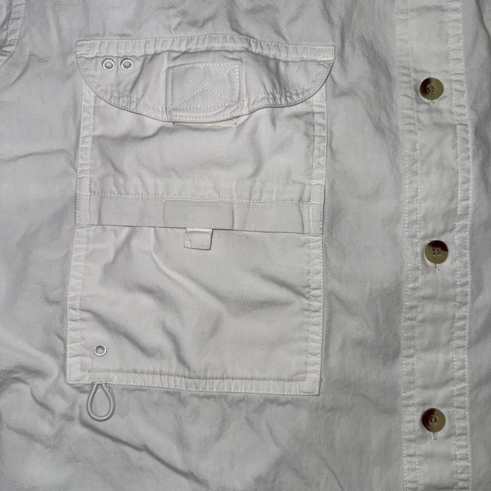 Designer Vtg World Wide Sportsman Shirt Mens XL White Fishing Outdoor Size US XL / EU 56 / 4 - 6 Thumbnail