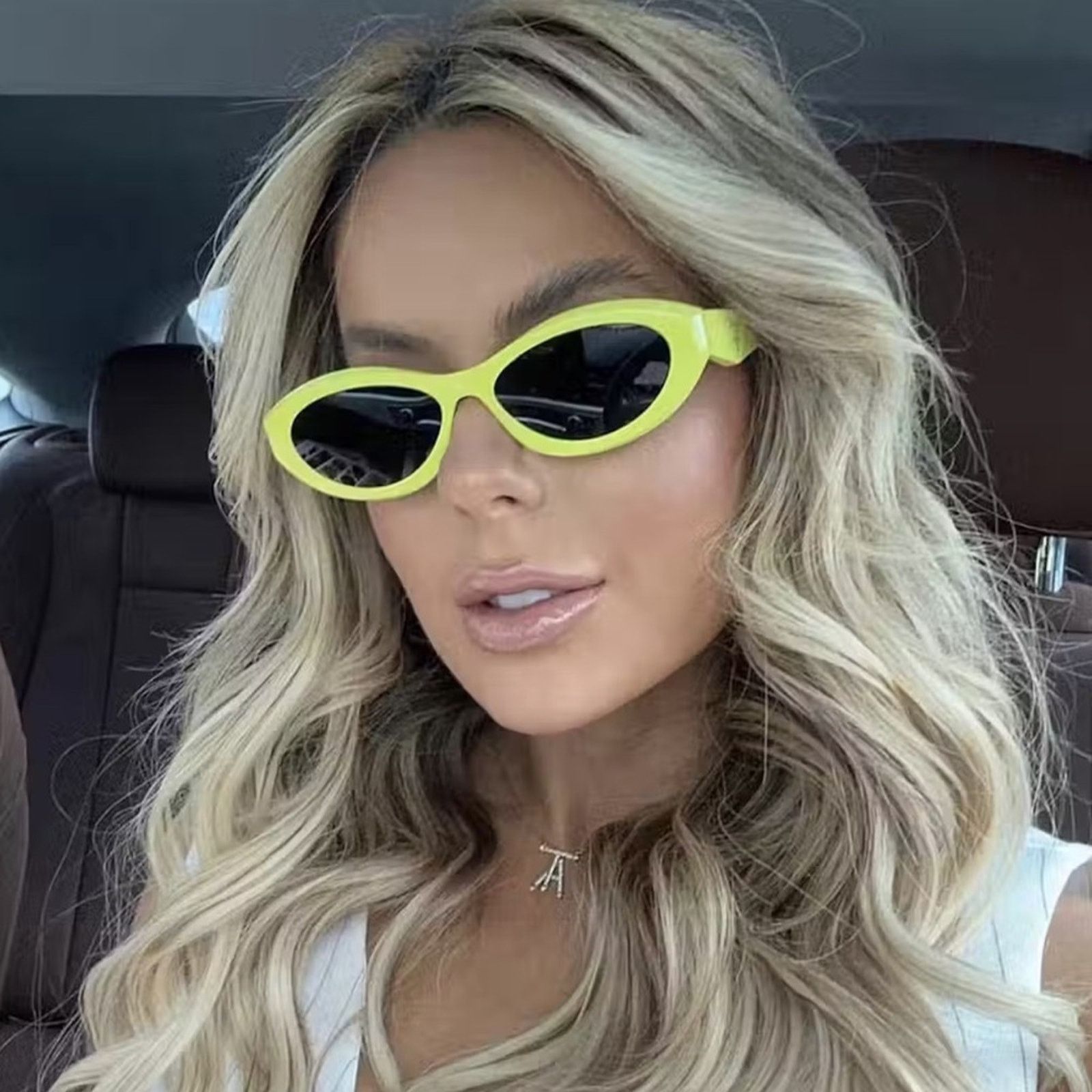 Prada NEW PRADA Symbol PR26ZS 13L08Z Cedar/Dark Grey Sunglasses Size ONE SIZE - 5 Thumbnail