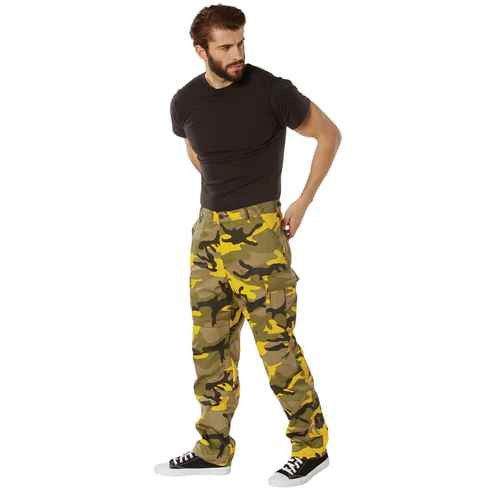 Rothco Rothco BDU Pants Yellow Camo Cargo Pockets Size US 32 / EU 48 - 1 Thumbnail