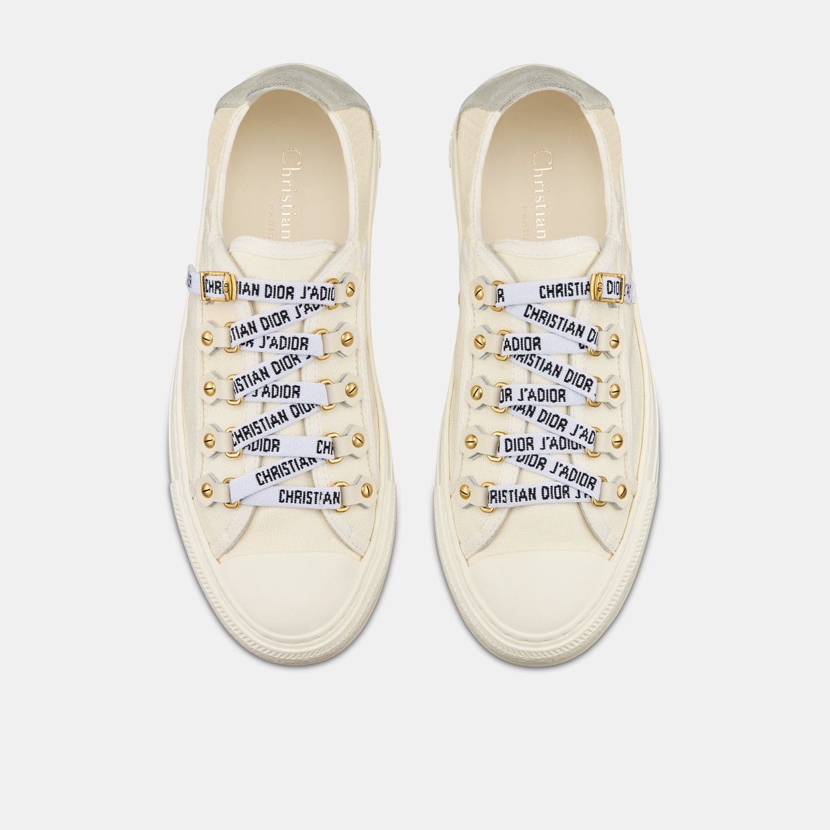 Dior o1w1db10326 Walkin Dior Sneaker in White Size US 5 / IT 35 - 3 Thumbnail