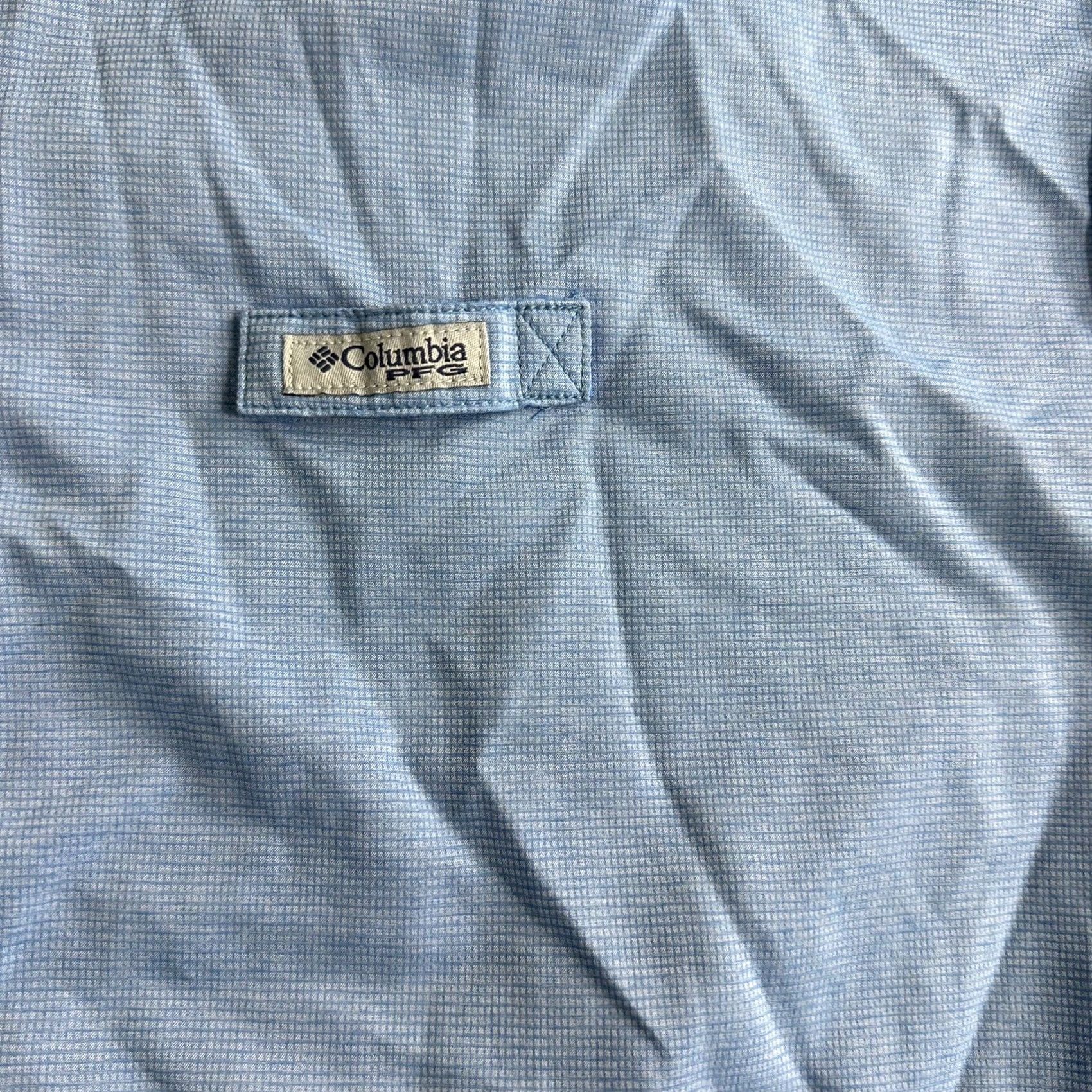 Vintage Columbia Windbreaker Jacket Womens L Blue Hooded Water Repellent Hiking Casual Sports Outdoor Jacket Size L / US 10 / IT 46 - 5 Thumbnail