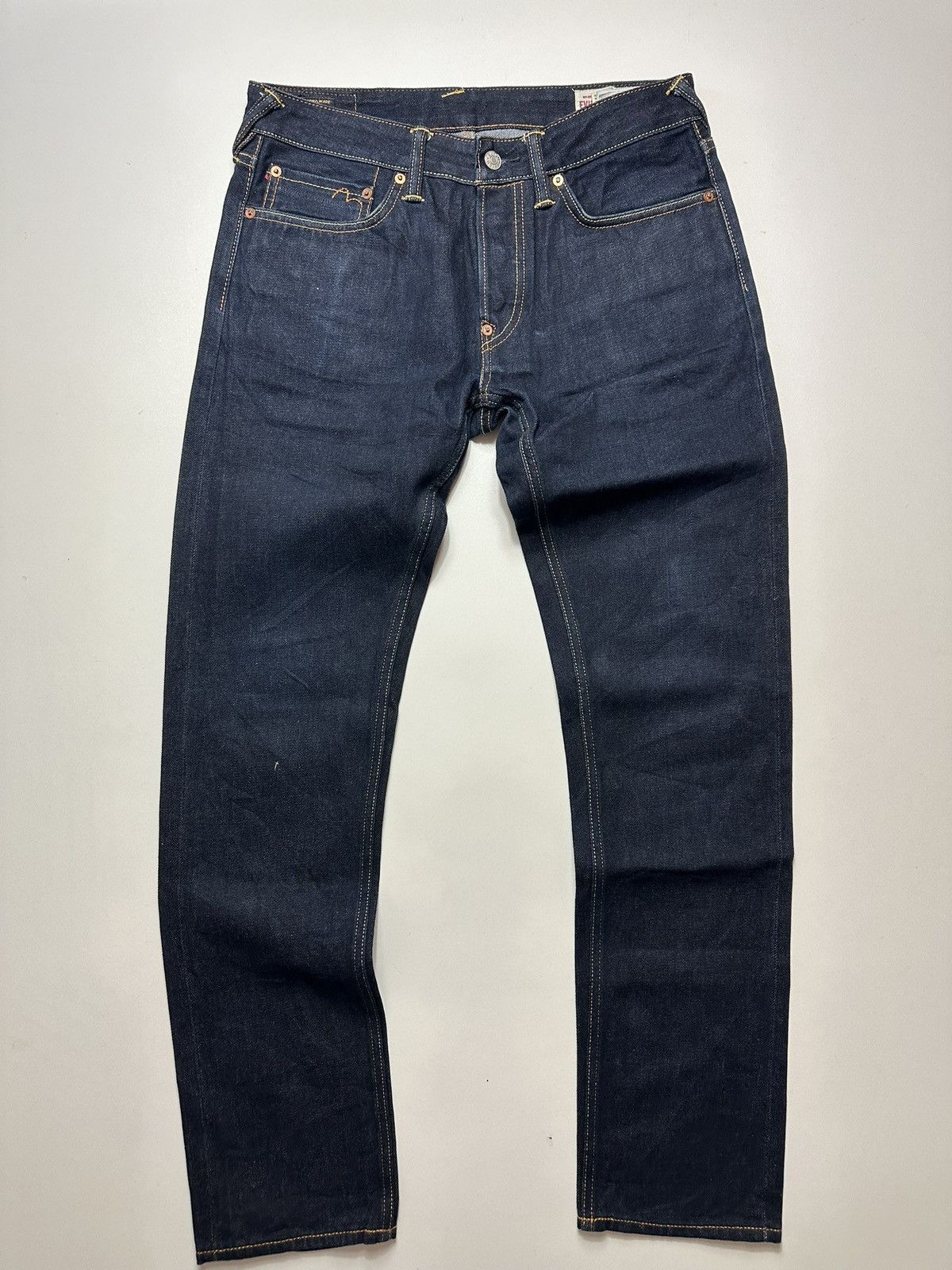 Evisu Vintage Evisu Big Daicock Selvedge Jeans Size US 31 - 10 Thumbnail