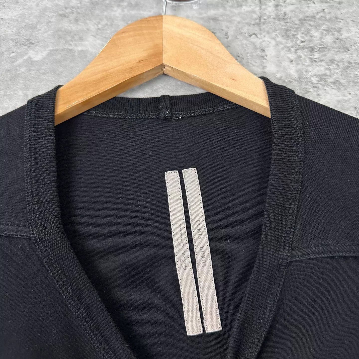 Rick Owens Rick Owens FW23 Black Oversized SS Tee 99 New OS Size ONE SIZE - 4 Thumbnail