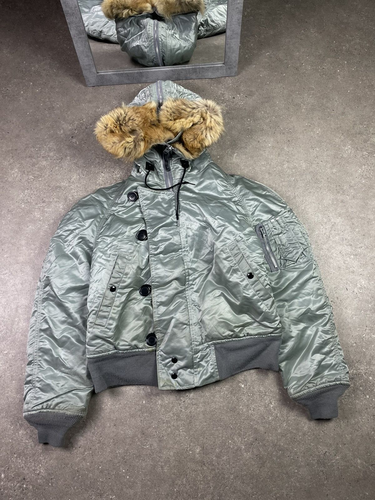 Vintage CORINTH MFG Vintage 80s Specia Issue AAF /901 Bomber Jacket Size US M / EU 48-50 / 2 - 1 Thumbnail