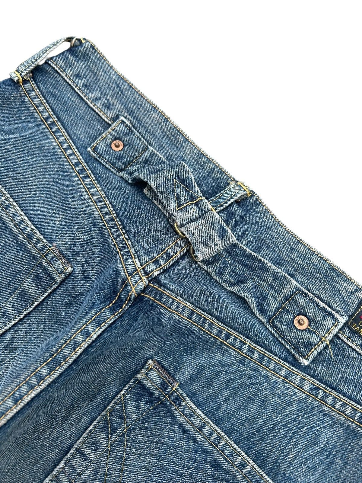 Kapital Vintage Edwin Selvedge Buckle Back Rusty Faded Denim Jeans Size US 28 / EU 44 - 4 Thumbnail