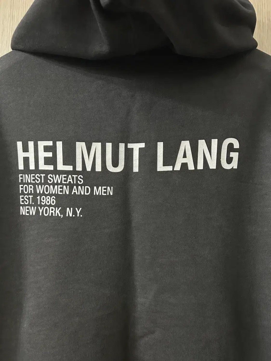Helmut Lang Helmut Lang HL Logo Hoodie Size US L / EU 52-54 / 3 - 4 Thumbnail