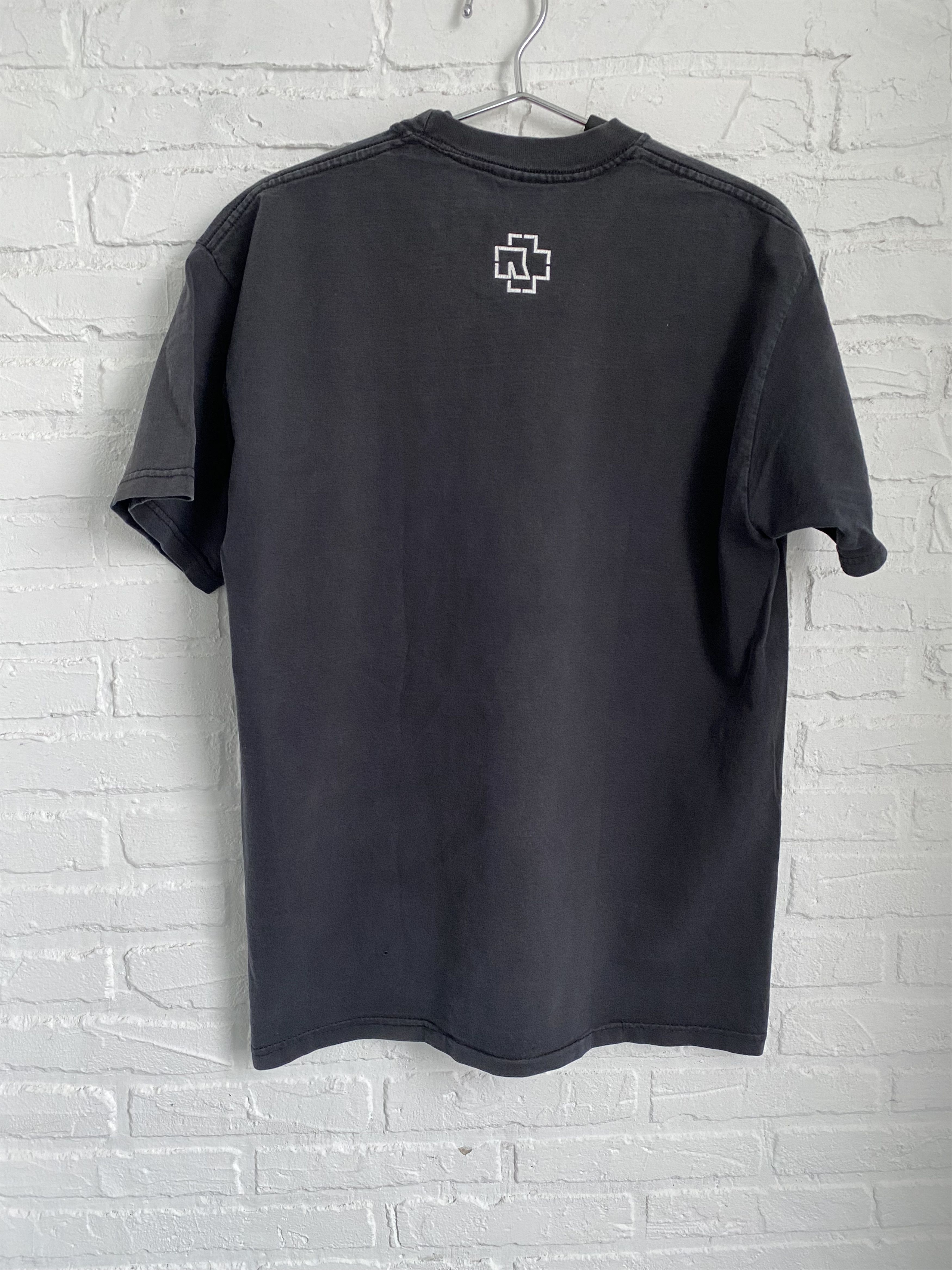 Band Tees × Vintage Vintage 2004 Rammstein Ahoi tour Reise,Reise t