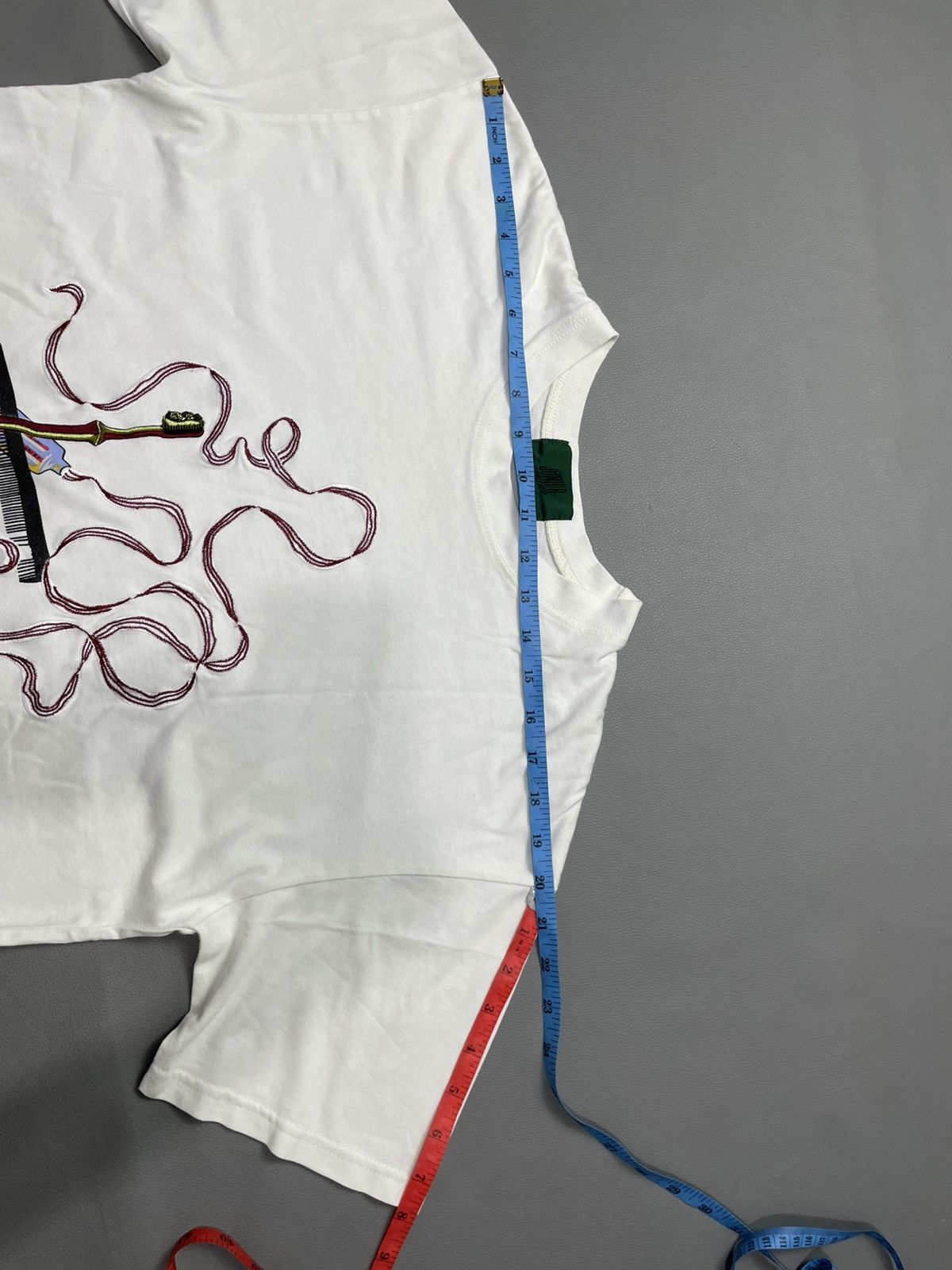 Jean Paul Gaultier Vintage Junior Gaultier embroidered T-Shirt Size US M / EU 48-50 / 2 - 7 Thumbnail