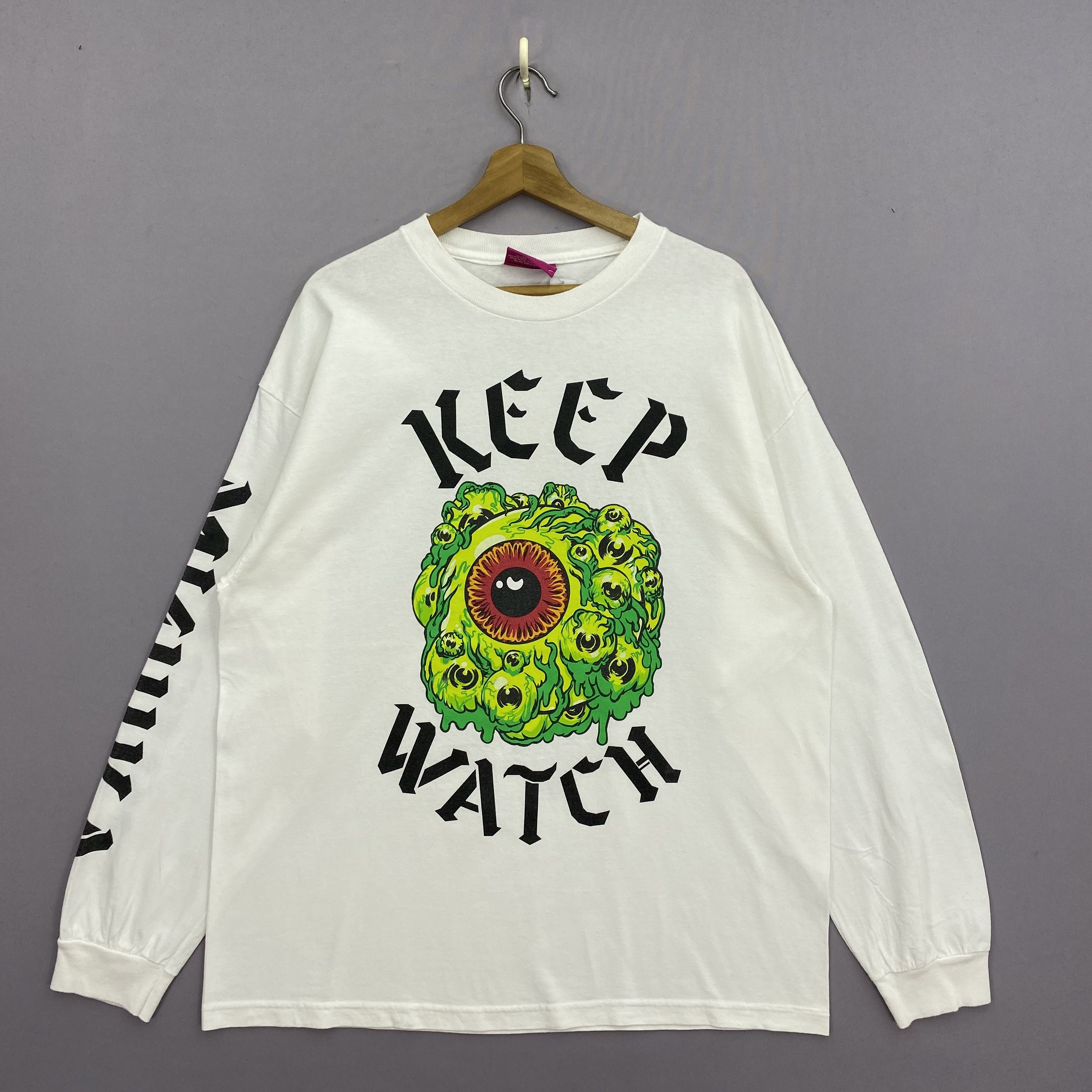 Mishka Vintage Mishka T-Shirt MNWKA Keep Watch Eyes Tee | GF10234 Size US XL / EU 56 / 4 - 1 Thumbnail