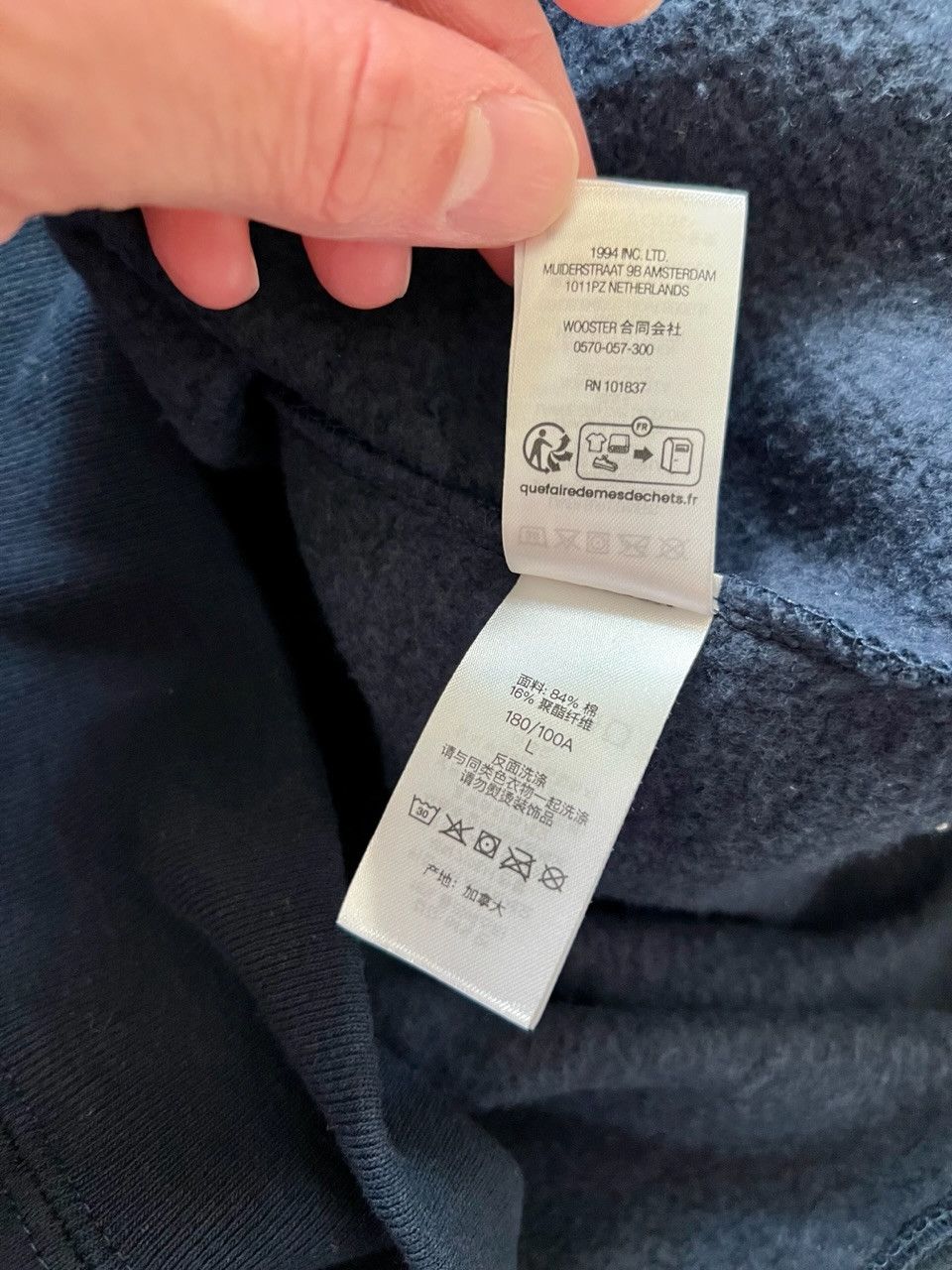 Supreme SUPREME CATWOMAN HOODED SWEATSHIRT NAVY - L Size US L / EU 52-54 / 3 - 8 Thumbnail