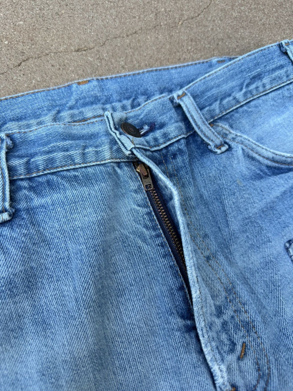Levi's Vtg 80’s Levi’s 684 Orange Tab Bellbottom Flare Jeans 34x30 Size US 34 / EU 50 - 5 Thumbnail