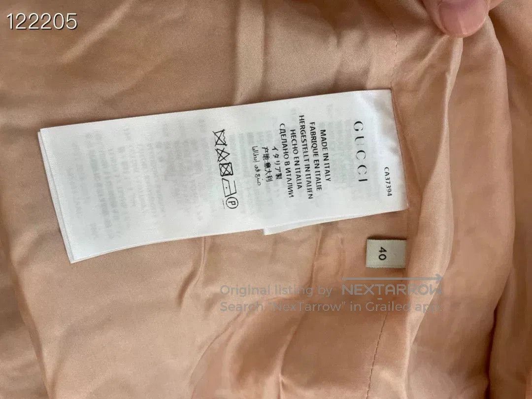 Gucci Gucci Tweed Small Silhouette Coat. Size S / US 4 / IT 40 - 4 Thumbnail