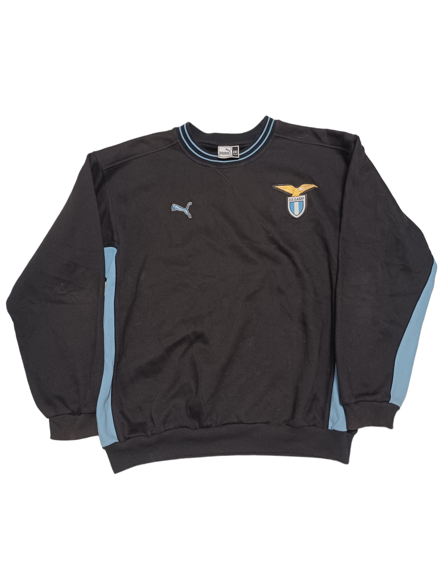 90s 00s PUMA LAZIO スウェット　プーマ　ラツィオ　サッカー PUMA スウェットシャツ 薄手 L SS ラツィオ 90s 00s サッカー - メルカリ