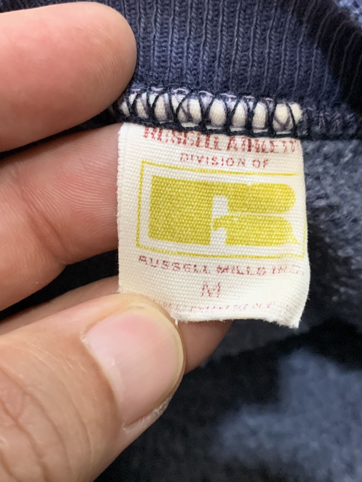 Russell Athletic Vintage Russel Athletic Perry Track Distressed Sun faded Size US M / EU 48-50 / 2 - 12 Thumbnail