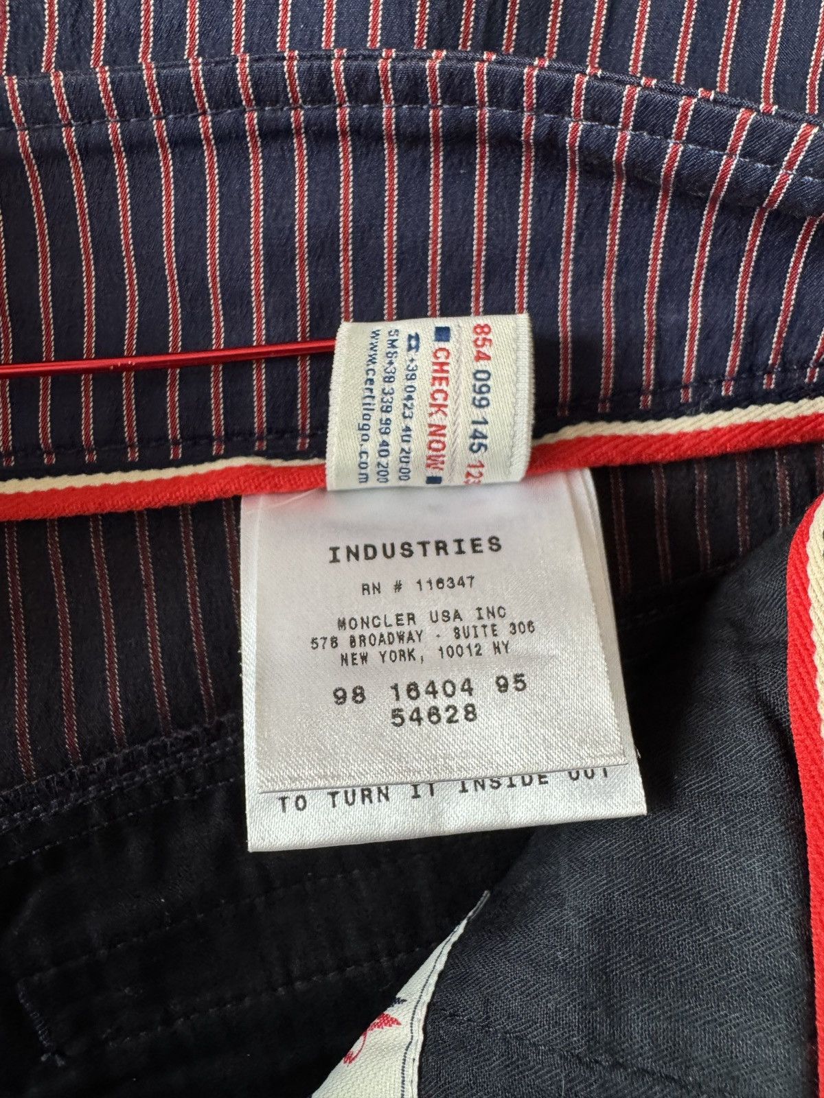 Moncler 🔥 Vintage Moncler Striped Pants Size 30" / US 8 / IT 44 - 11 Thumbnail