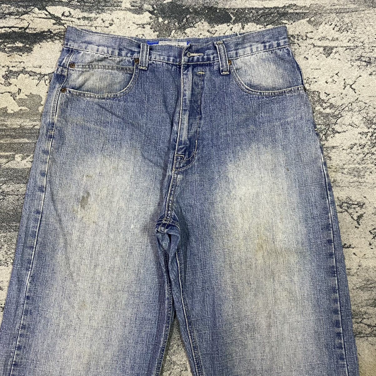 JNCO × Japanese Brand × Vintage Vintage Pj Mark Oversize Baggy Denim Jeans Size US 34 / EU 50 - 2 Thumbnail