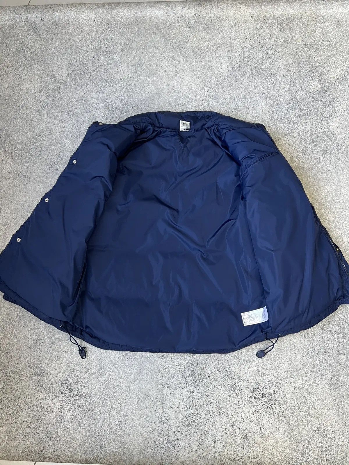 Nike × Vintage Vintage Nike Puffer Y2K Navy 90s Jacket Size US M / EU 48-50 / 2 - 9 Thumbnail