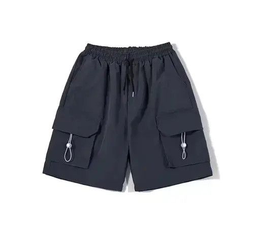 21SS Indigo Union Japan Dark Grey Functional Worker Shorts