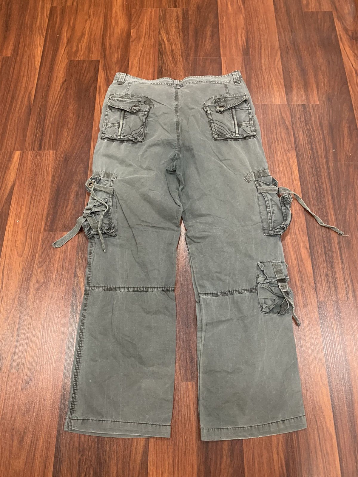 If Six Was Nine × Japanese Brand Grey Multipocket Cargo Pants Size US 32 / EU 48 - 3 Thumbnail