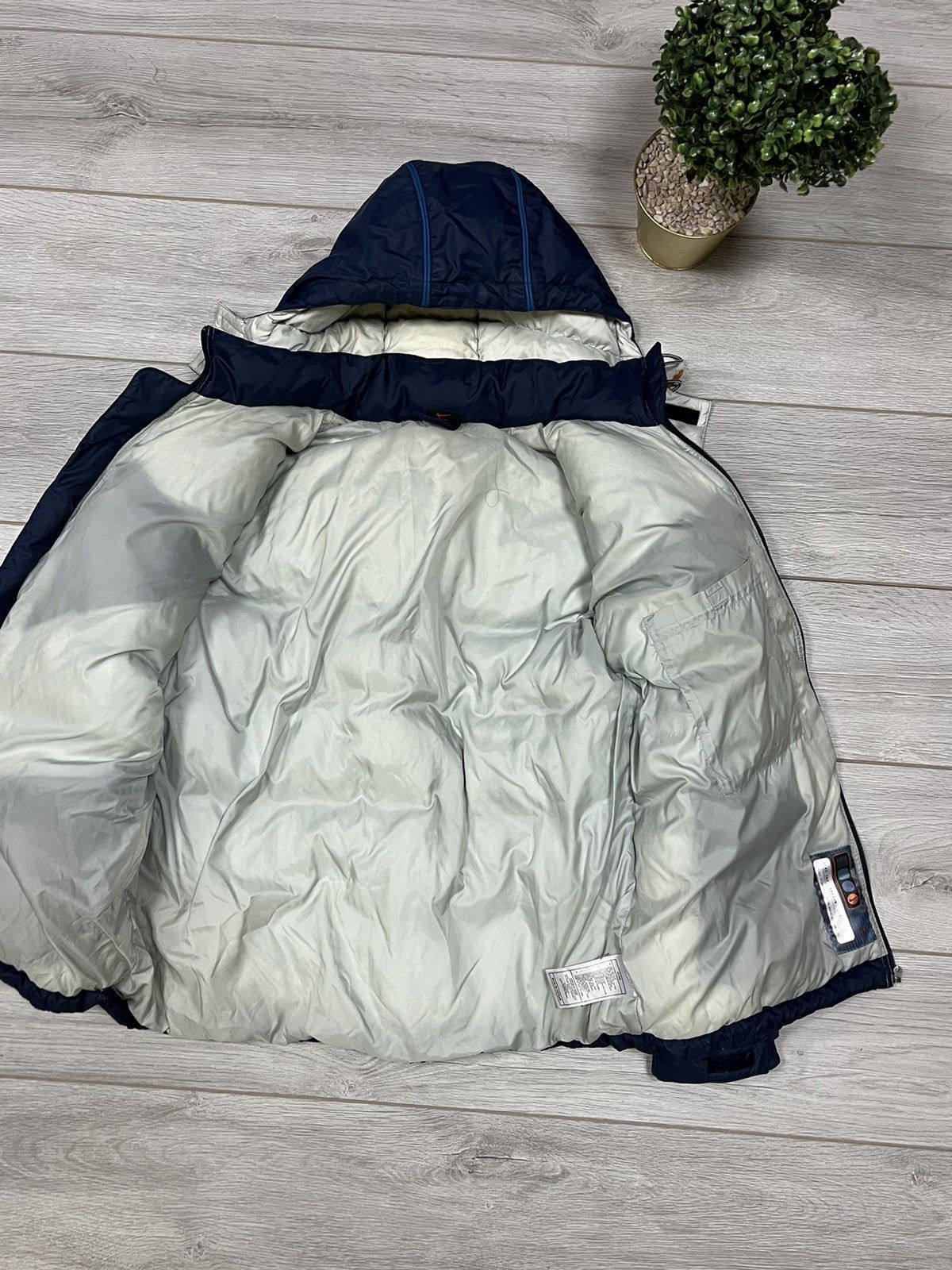 Vintage Nike 1990 vintage puffer down jacket back swoosh Size US M / EU 48-50 / 2 - 7 Thumbnail