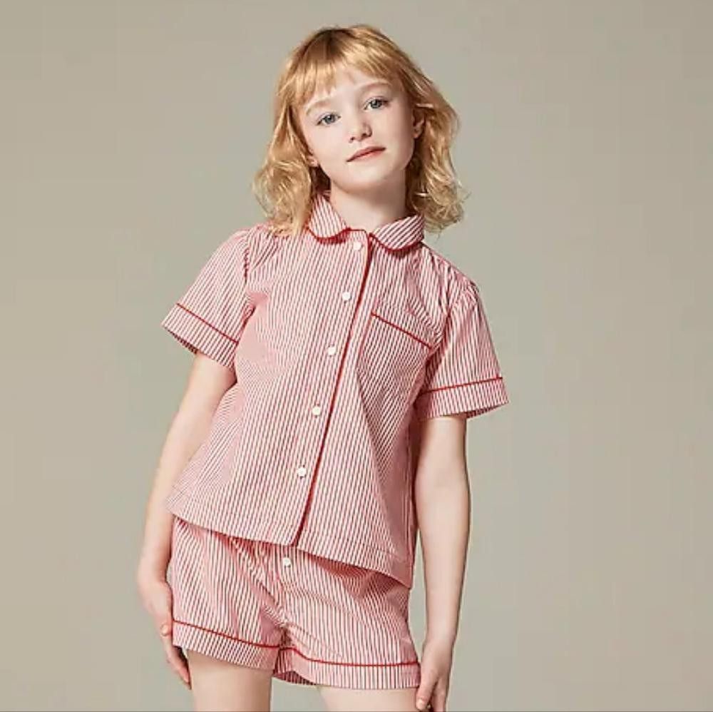 Designer Crewcuts Girls' Boxer Sleep Top in Stripe Size ONE SIZE - 1 Thumbnail