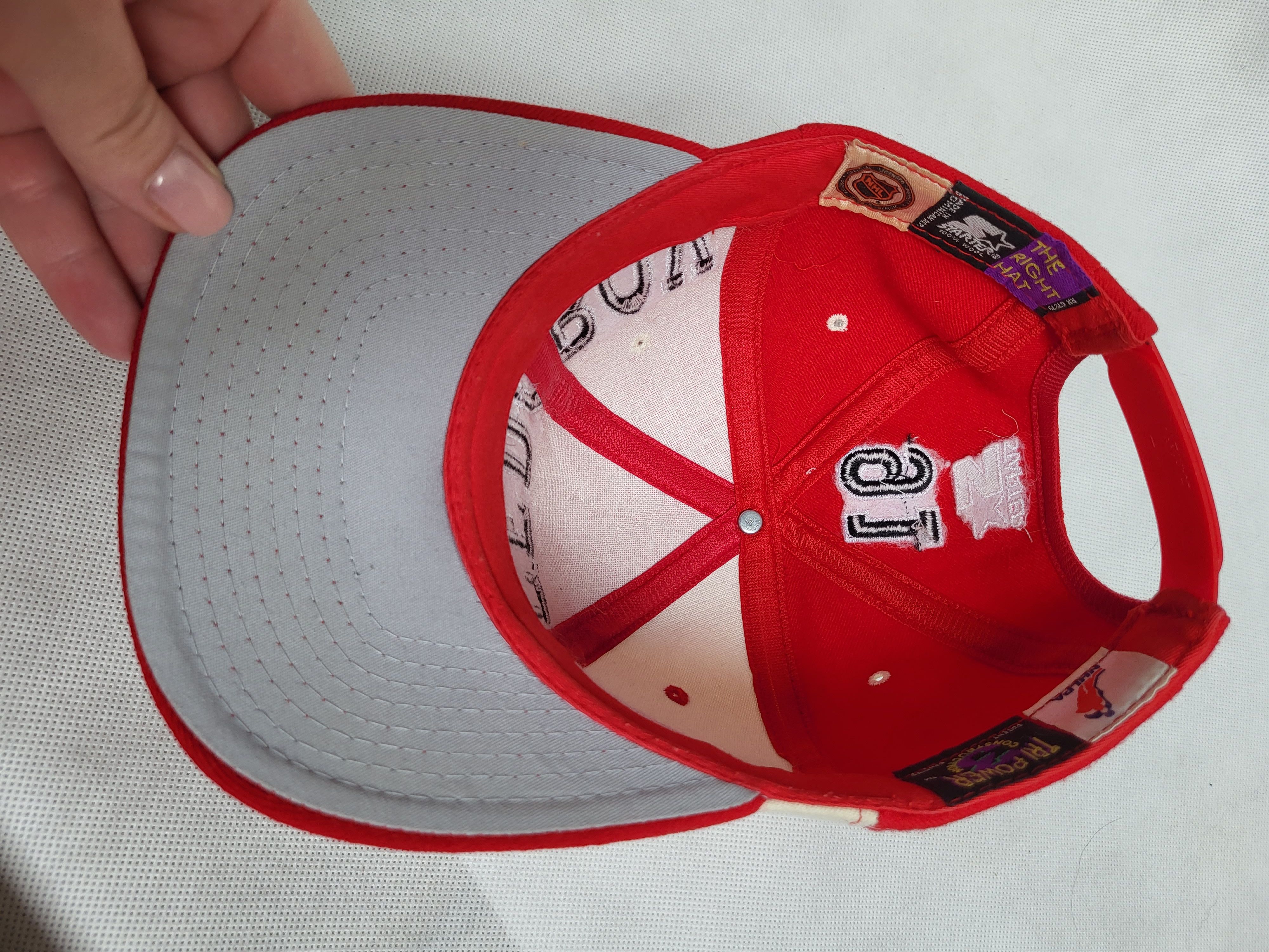 NHL Detroit Red Wings Fedorov NHL Starter vintage cap Size ONE SIZE - 7 Thumbnail
