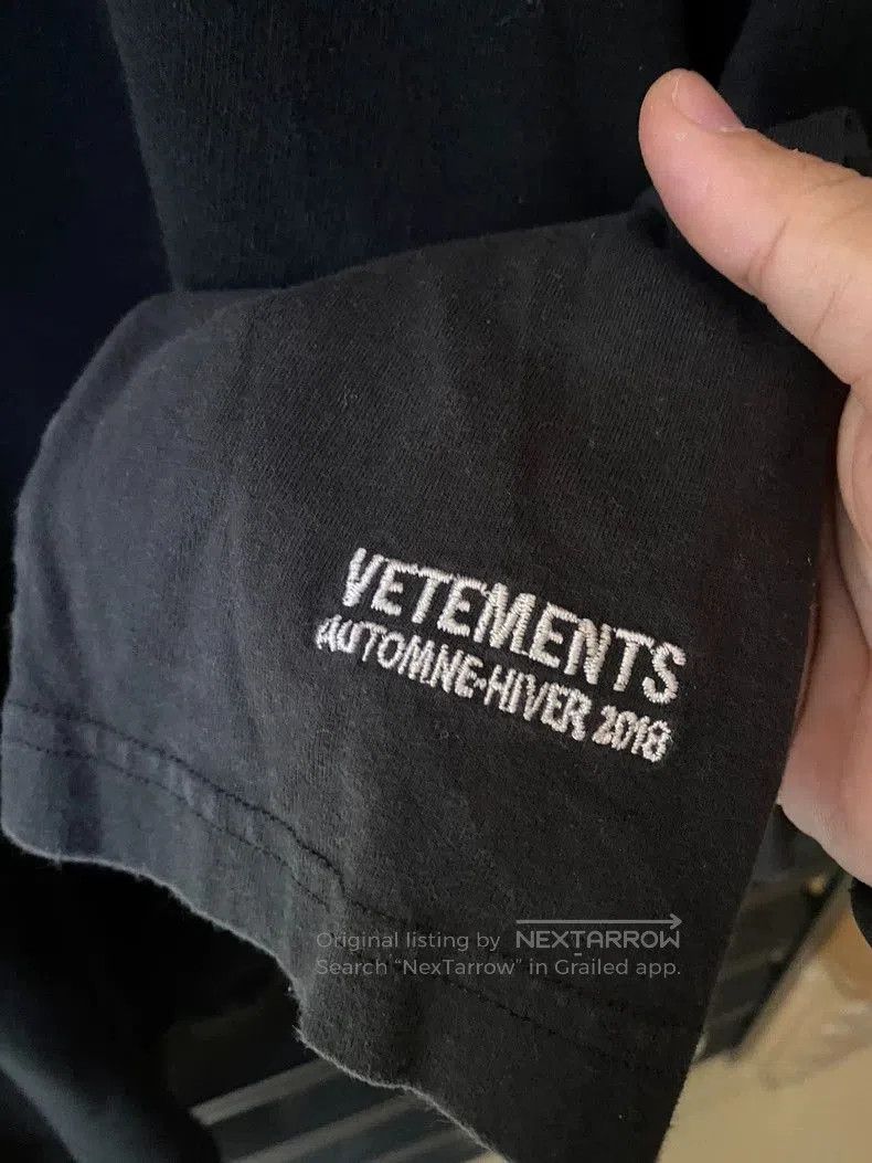 Vetements Vetements French Flag Embroidered Hoodie. Size US XS / EU 42 / 0 - 2 Thumbnail