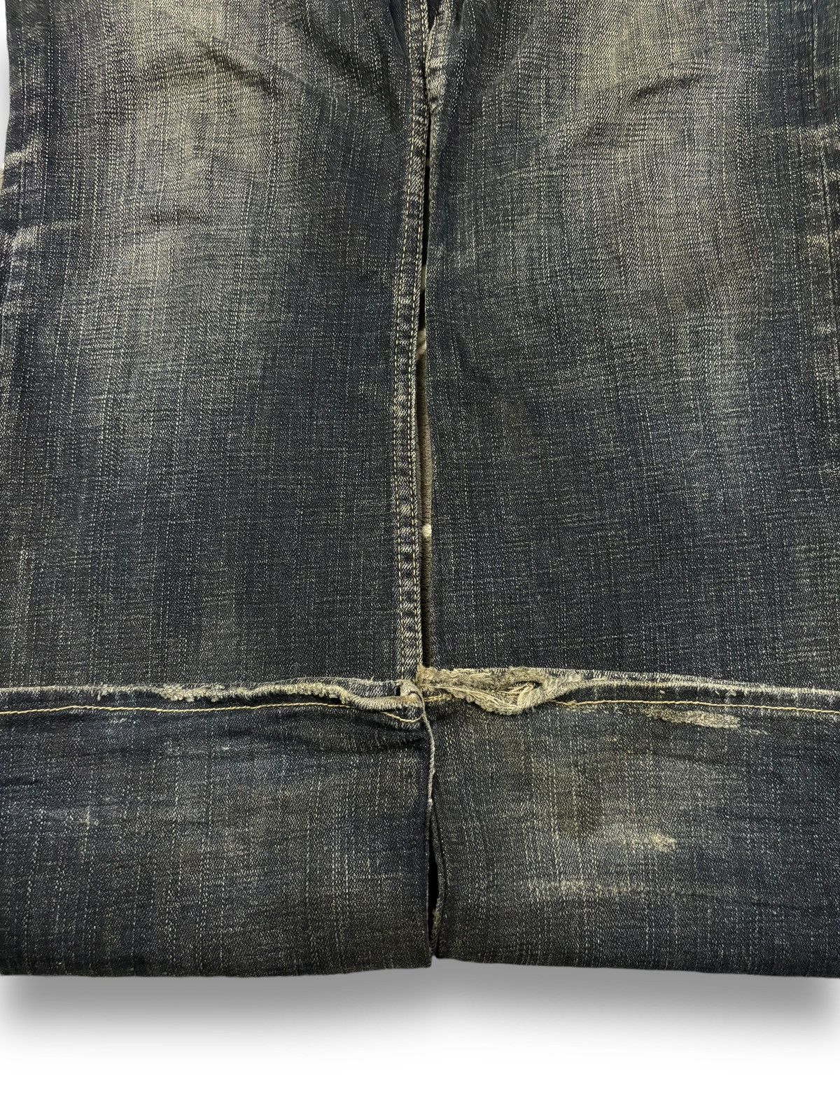 Hysteric Glamour Vintage Japanese Brand Studded Pocket Washed Flare Jeans Size US 33 - 11 Thumbnail