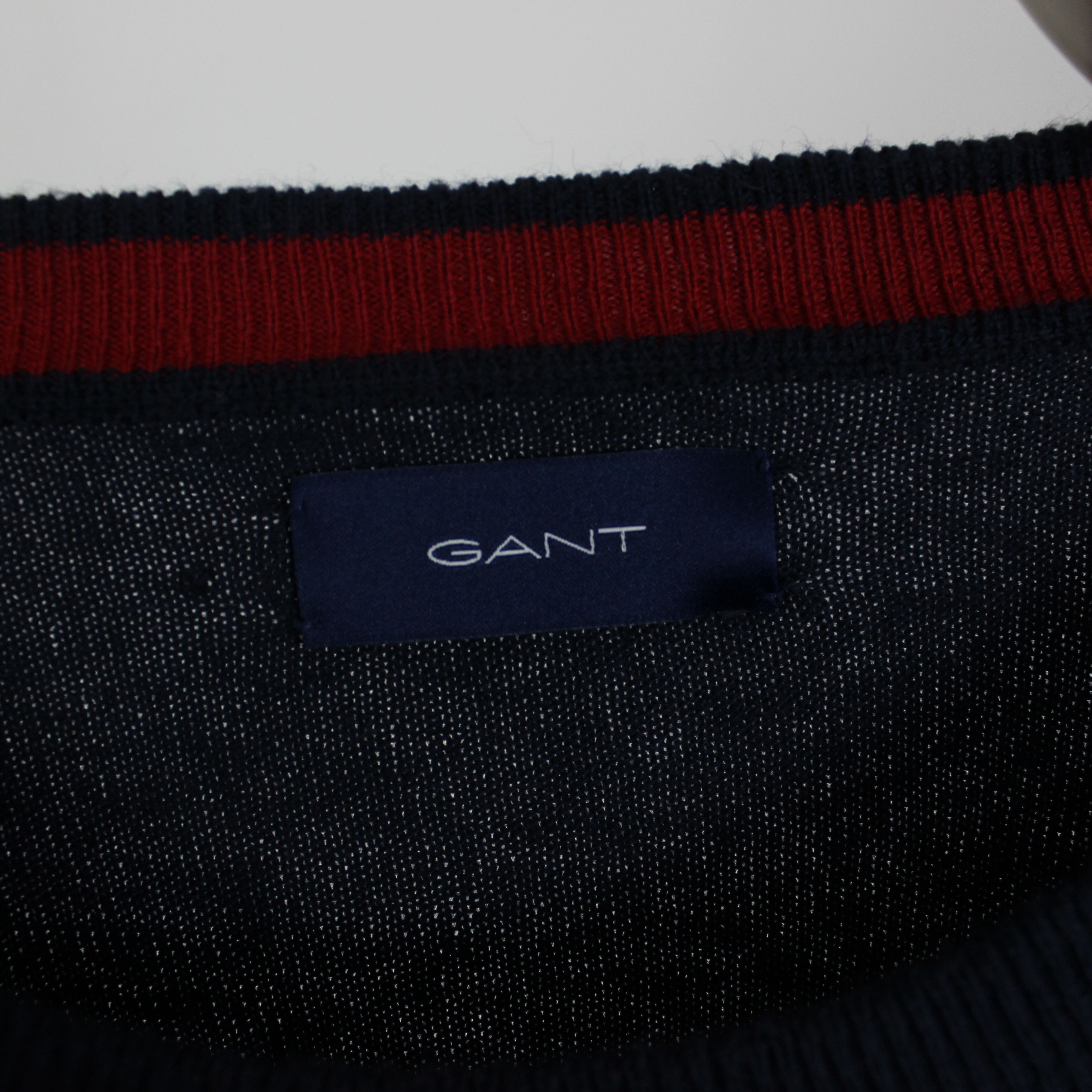 Gant GANT sweater men cashmere cotton centr logo XL Size US XL / EU 56 / 4 - 2 Thumbnail