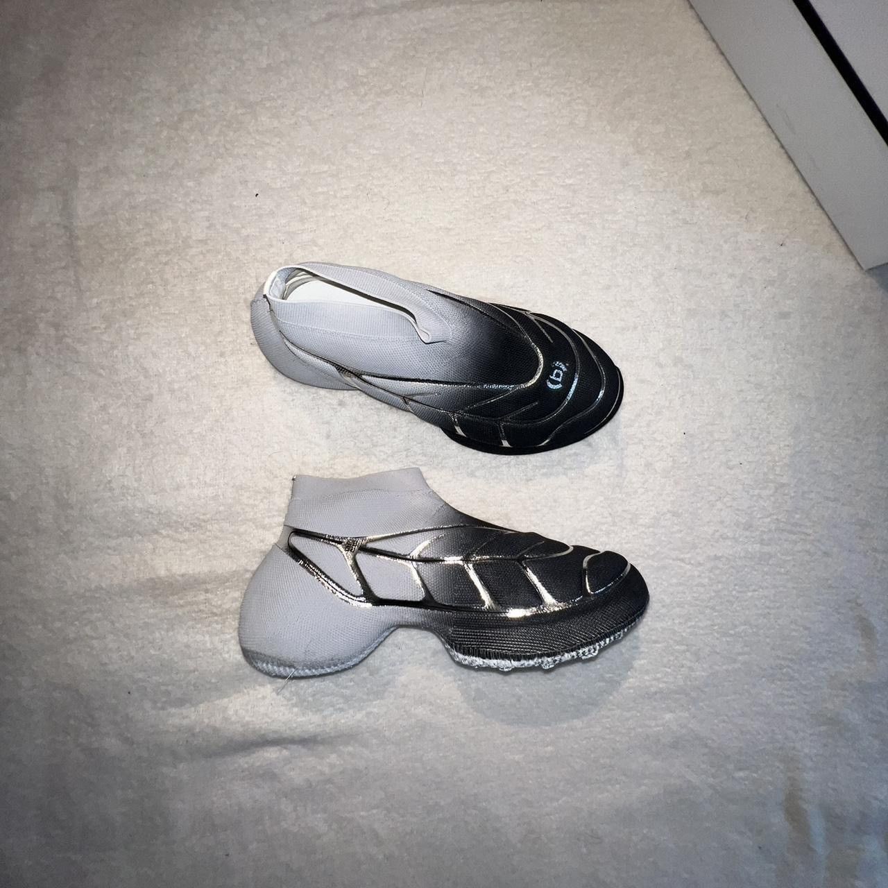 (B).Stroy × Givenchy GIVENCHY x (B).STROY TK-360 grey + sylver Size US 7 / EU 40 - 2 Thumbnail