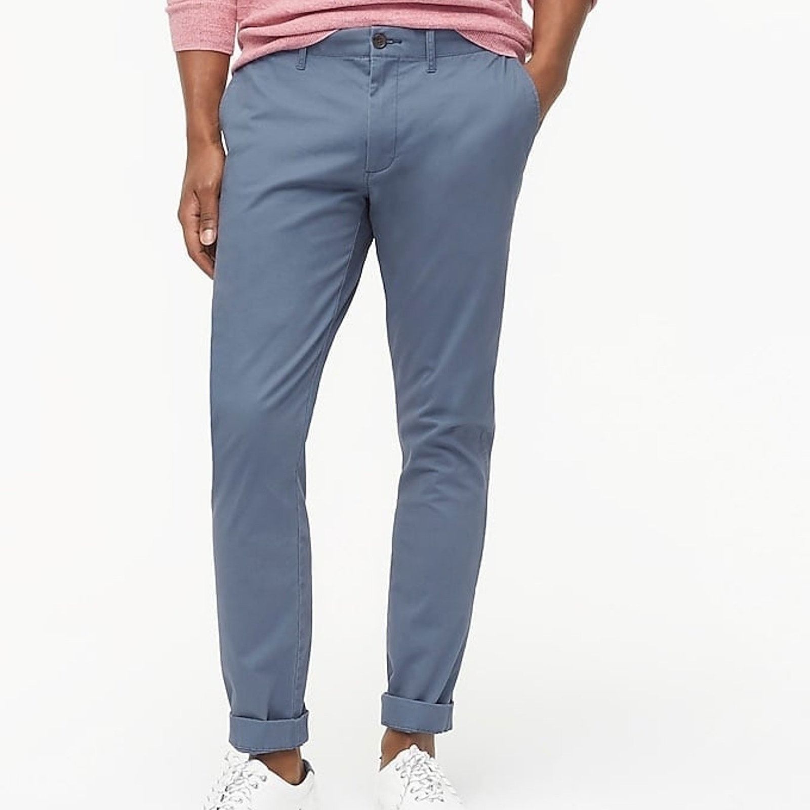 J.Crew Men’s JCrew Flex Skinny fit chino pants Sz 36 x 32 Size US 36 / EU 52 - 2 Thumbnail
