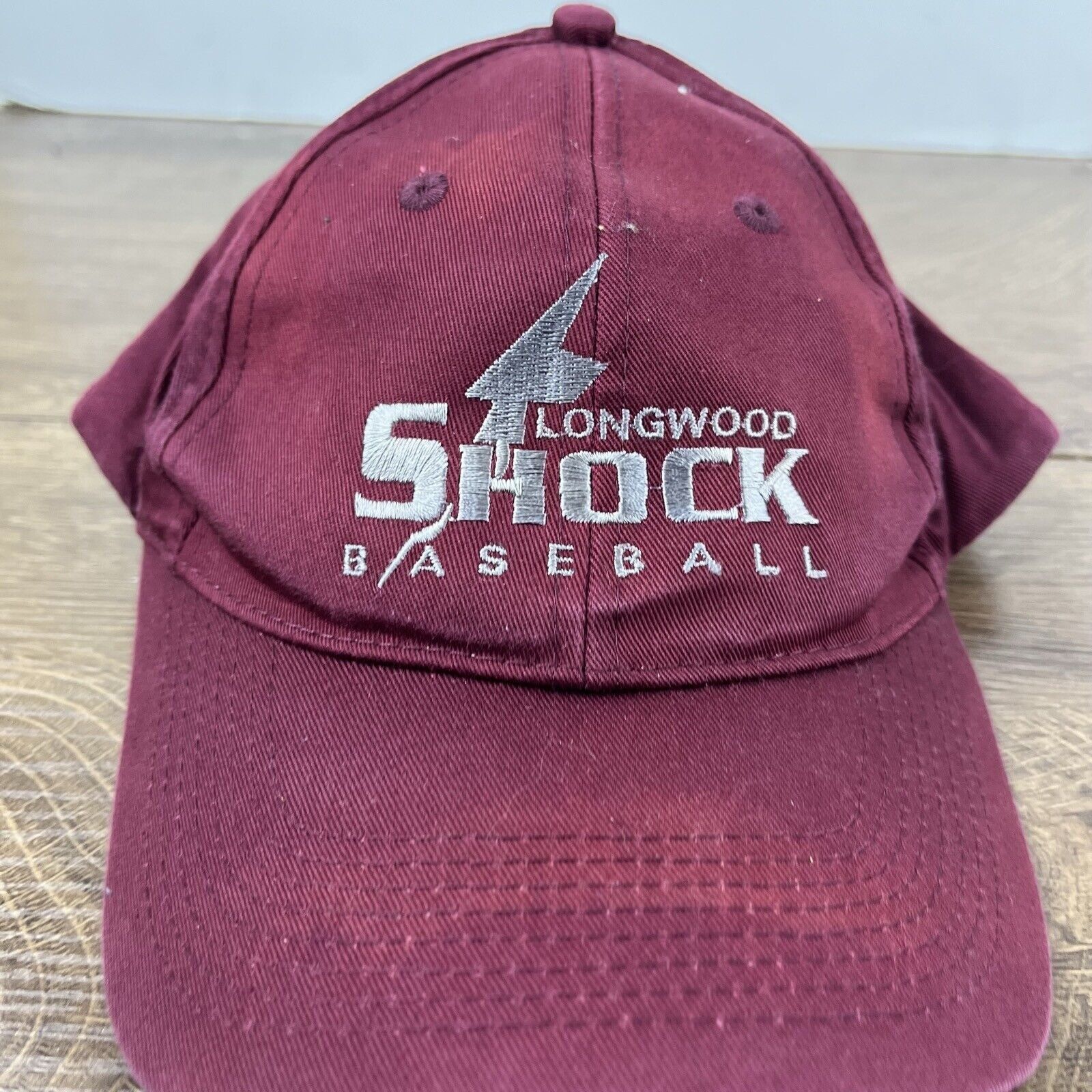 Other Longwood Shock Baseball Hat Red Hat Adjustable Hat Red Adult Size ONE SIZE - 7 Thumbnail