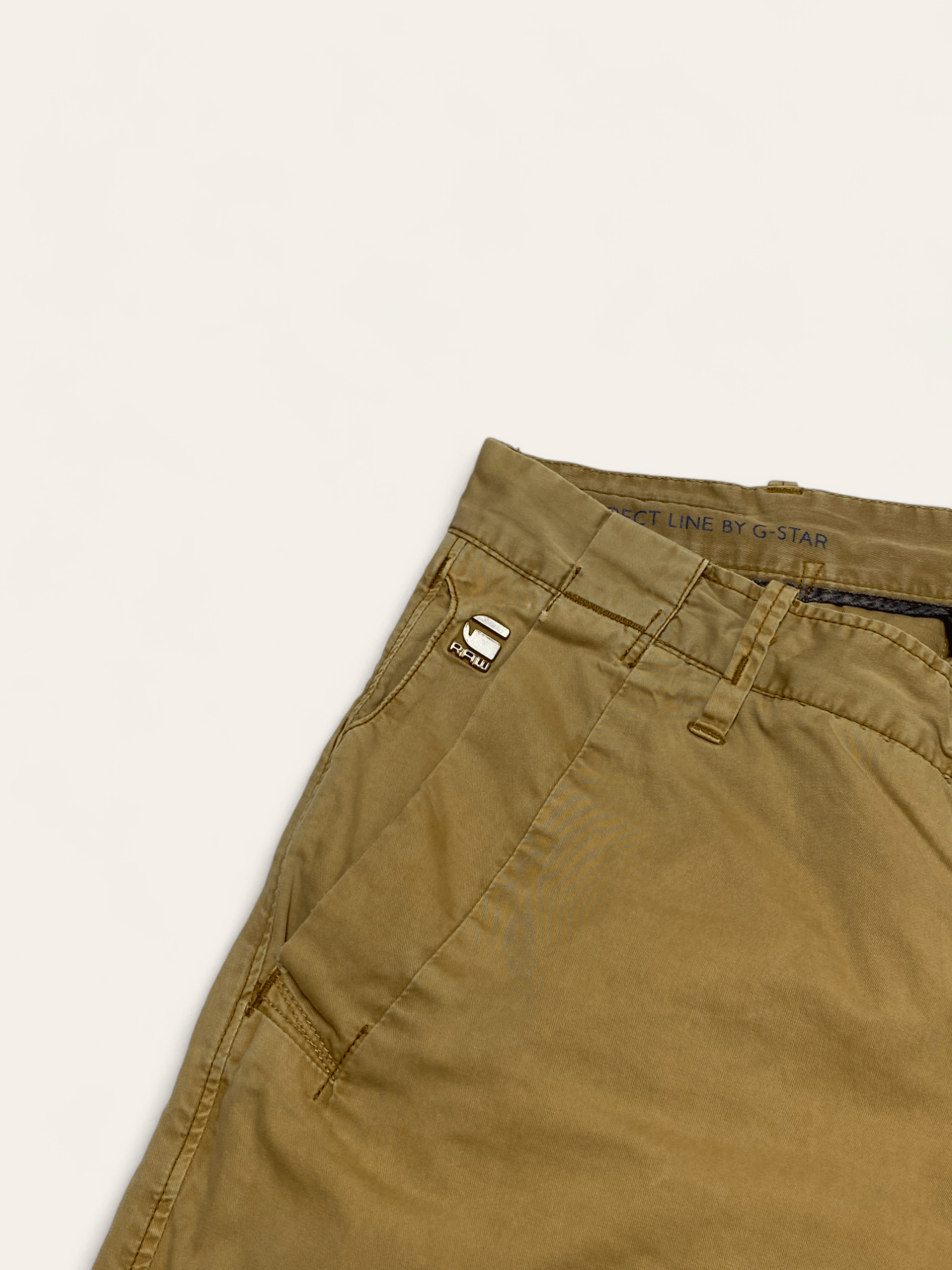 G-Star Vintage G STAR RAW Beige Pants Faded Y2k Size US 34 / EU 50 - 4 Thumbnail