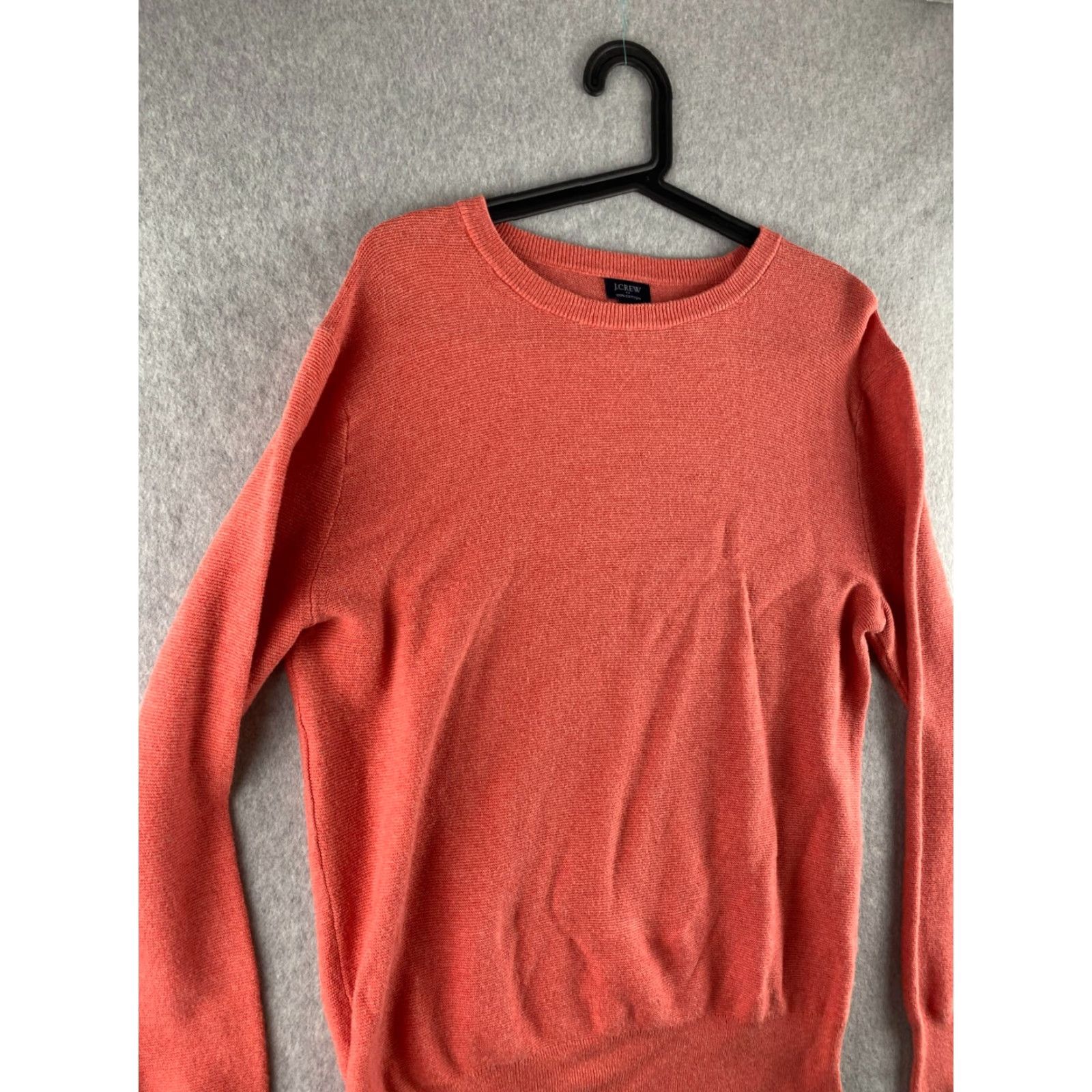 J.Crew J. Crew Sweater Mens Medium M Coral Pullover Tight Knit Crew Neck Preppy Shirt Size US M / EU 48-50 / 2 - 4 Thumbnail