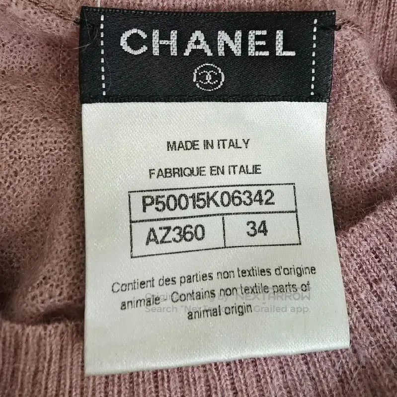 Chanel Chanel Pink Cashmere Sweater for Women . Size XS / US 0-2 / IT 36-38 - 4 Thumbnail