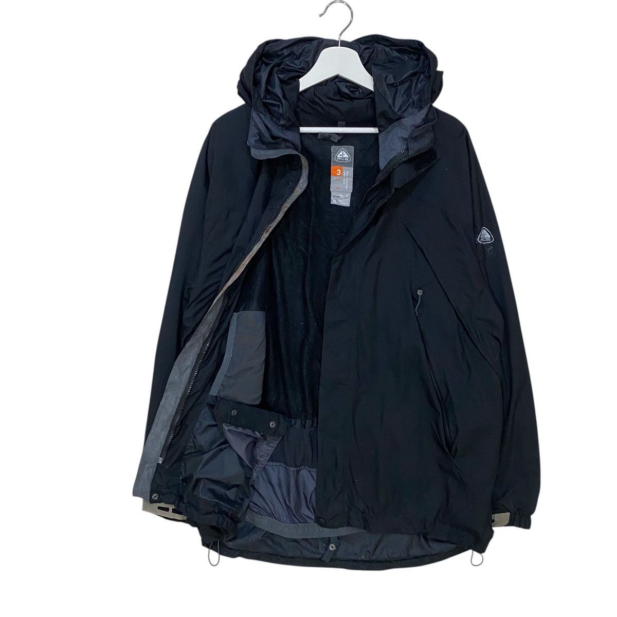Nike ACG ❄️VINTAGE NIKE ACG 3 LAYER HOODIE OUTDOORS LIGHT JACKET Size US L / EU 52-54 / 3 - 1 Thumbnail