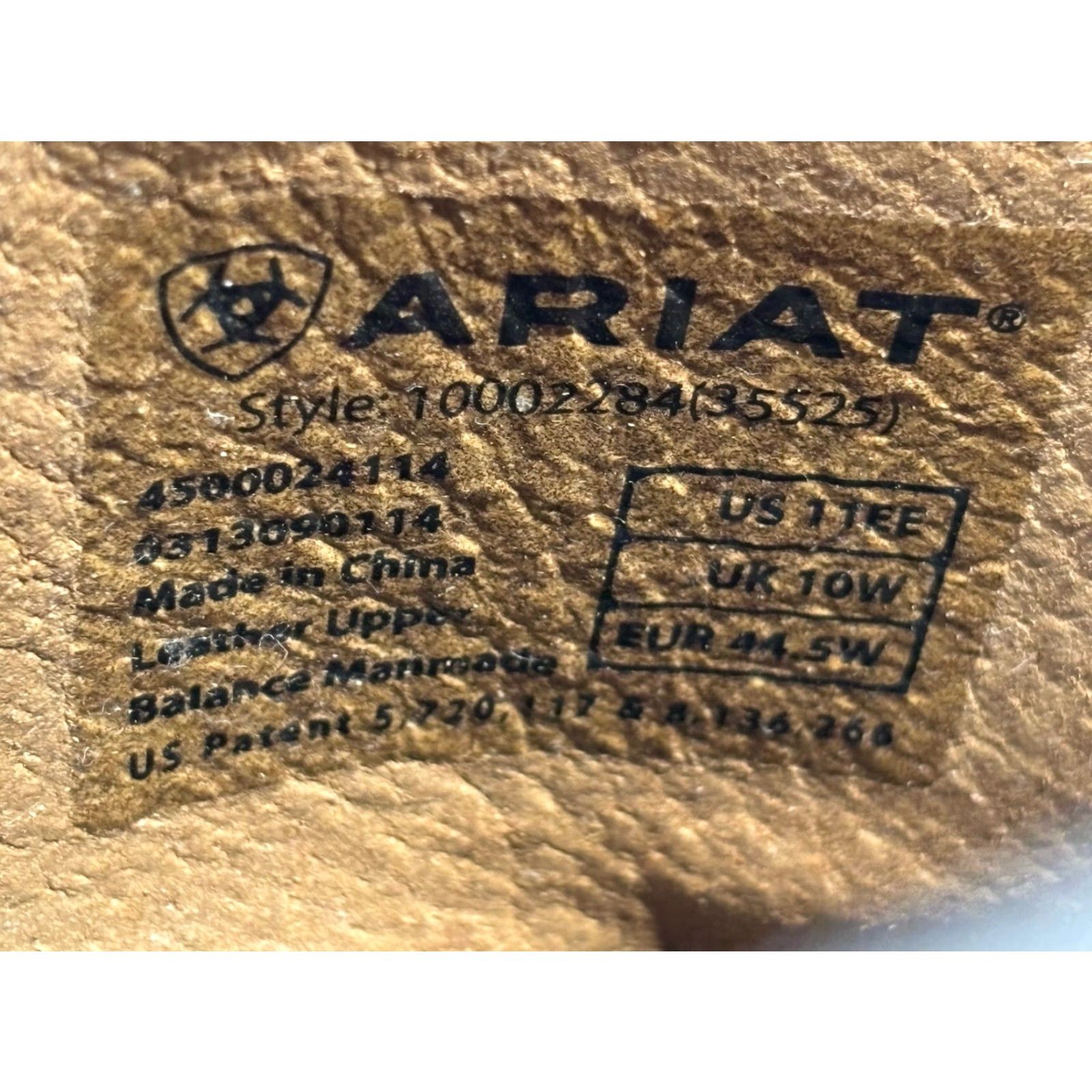 Ariat Ariat Men’s Heritage Roper DistressedLeather Brown Cowboy Western Boots EE 11 Size Leather Upper Mid-Calf Cowboy Theme Mens Shoes Boots Size US 11 / EU 44 - 7 Thumbnail