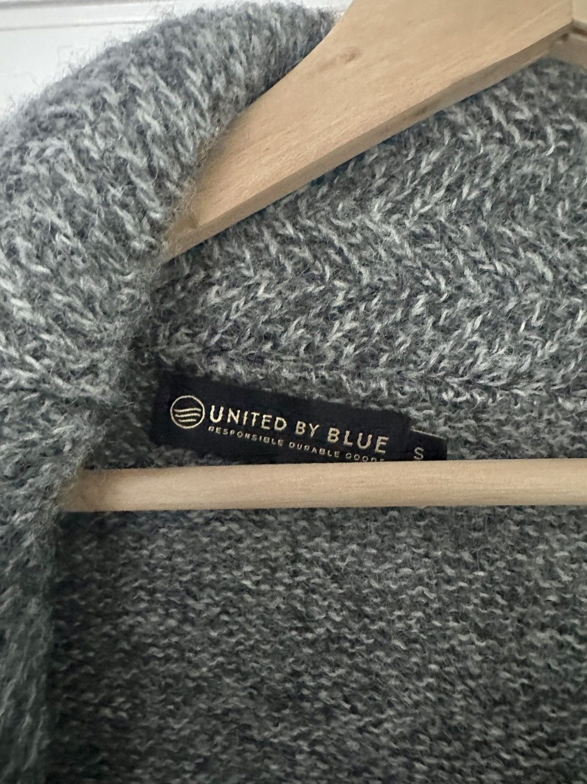 United By Blue Shetland wool cardigan Size US S / EU 44-46 / 1 - 6 Thumbnail