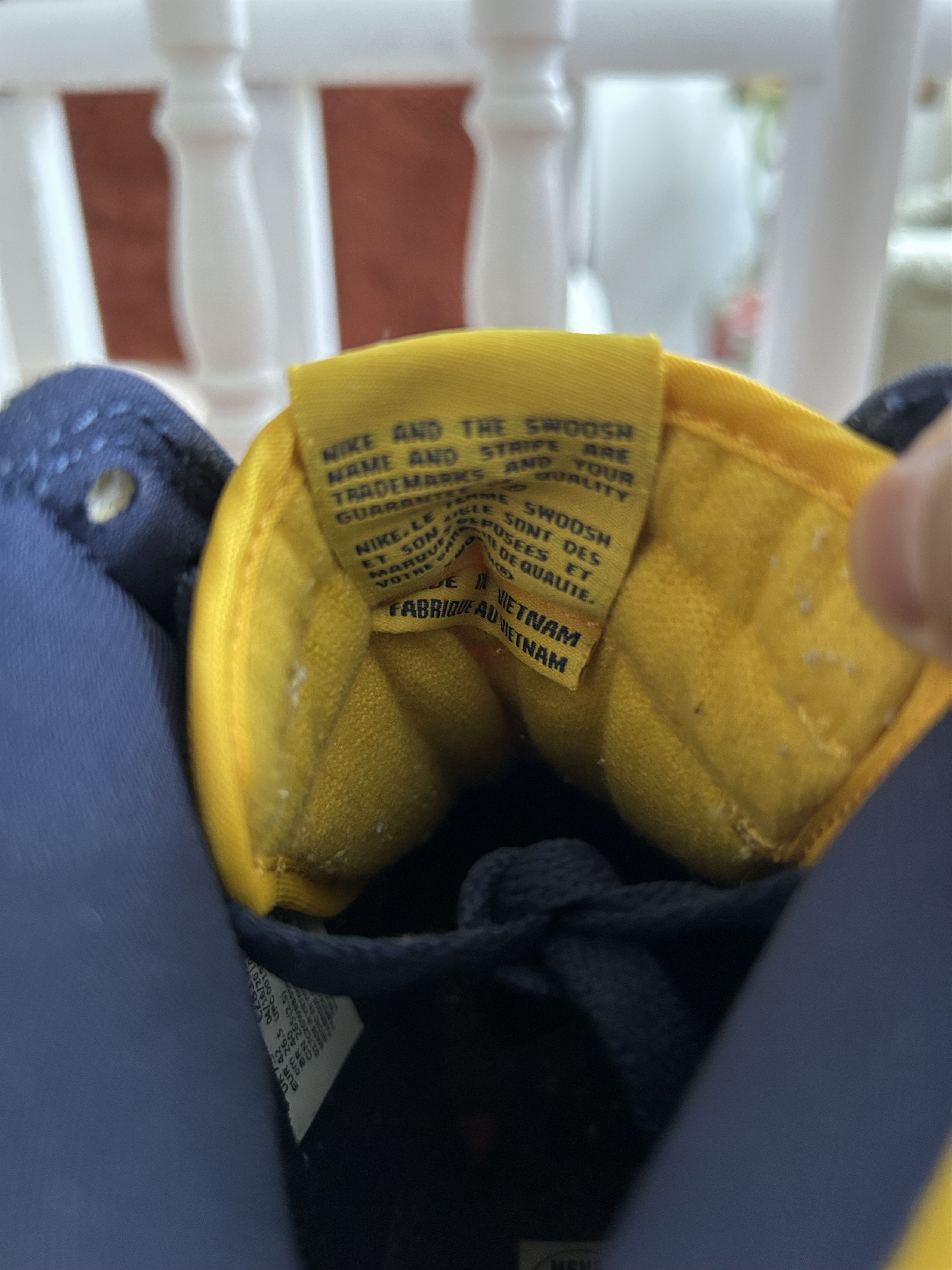 Nike Nike Dunk High Michigan Size US 8.5 / EU 41-42 - 5 Thumbnail