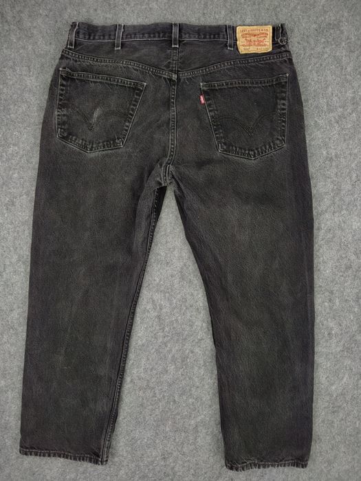 Hype Black Vintage Levi's 505 Regular Fit Denim 38x28.5 -JN369 | Grailed