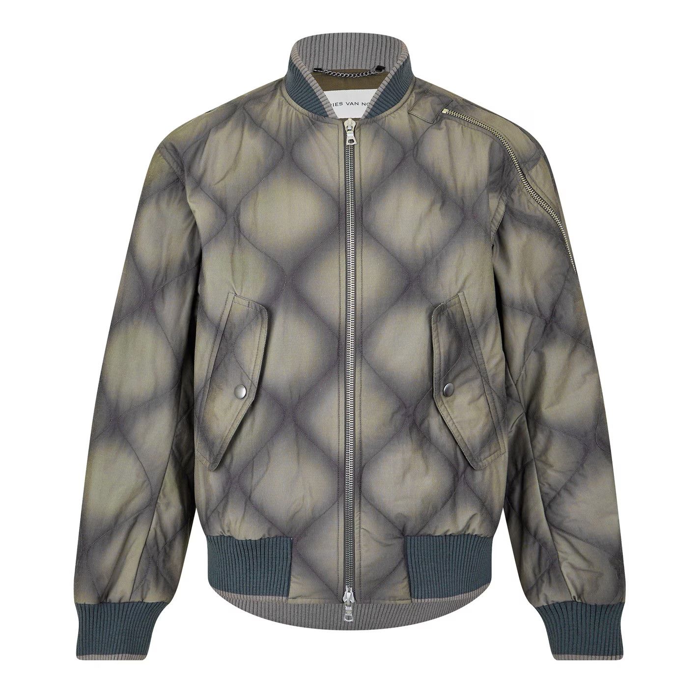 Dries Van Noten o1g2r1mq0426 Vilmory Bomber Jacket in Multicolor Size US M / EU 48-50 / 2 - 1 Thumbnail