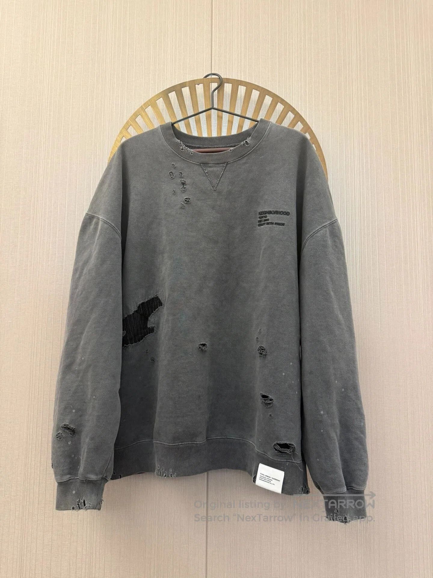NEIGHBORHOOD SAVAGE SWEAT LS Crewneck.