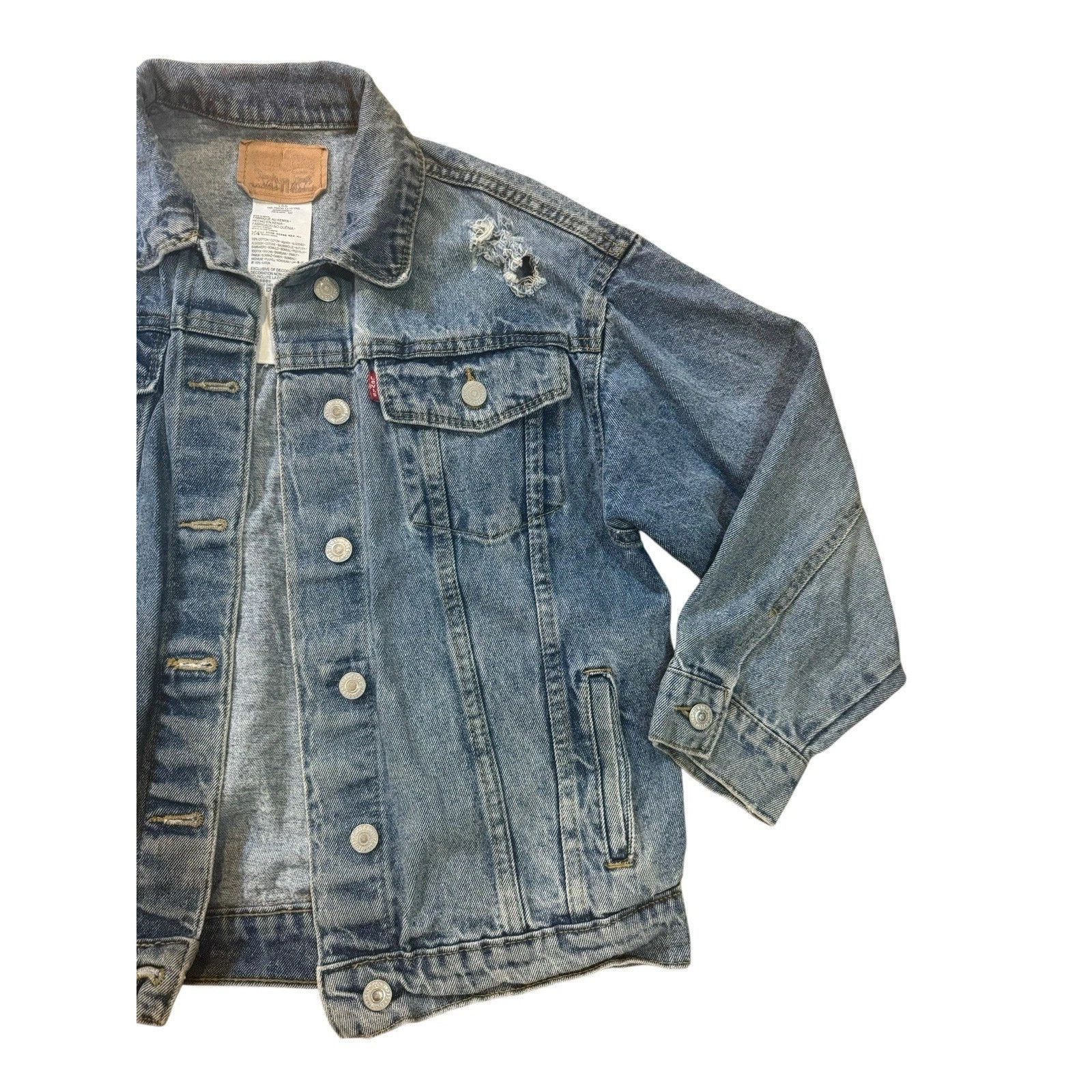 Levi's BAD BUNNY Un Verano Sin Ti Reggaeton House Retro Jacket Sz L Size L / US 10 / IT 46 - 6 Thumbnail